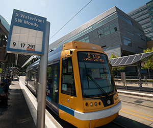 Portland Streetcar at RLSB