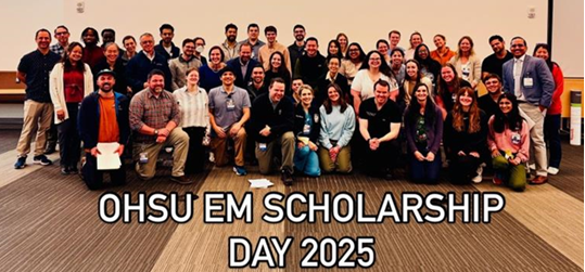 Department of Emergency Medicine Scholarship Day Attendees 2025