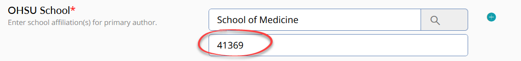 School Identifier number