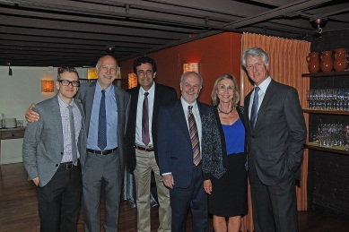 Left to Right: Dr. Usher, Dr. Fonagy, Dr. Jetmalani, Dr. Keepers, Ms. Marvin, daughter of Dr. Woodcock, Dr. Jeffrey Hays