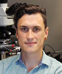 Bart Jongbloets in the Mao Lab