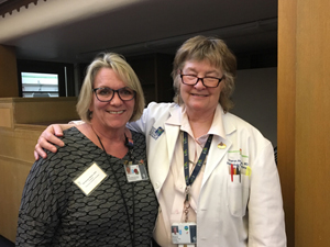 Pat Kenney-Moore and Sharon Anderson