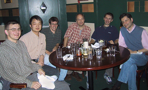 von Gersdorff Lab members in 2004
