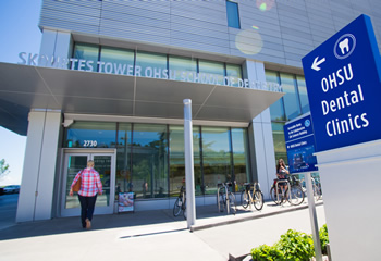 Main Entrance to the School of Dentistry Clinics