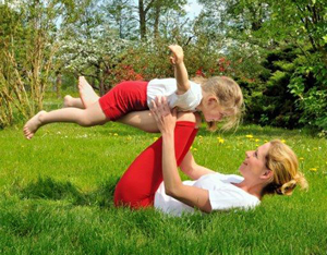 mother and daughter