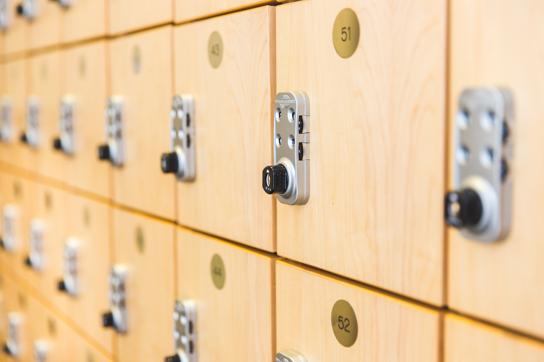 spa lockers