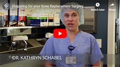 Preparing for joint replacement surgery video screenshot