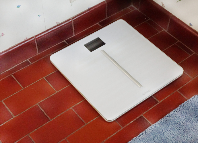 The scale measures weight and the heart rate of a participant that is involved in the CART study.