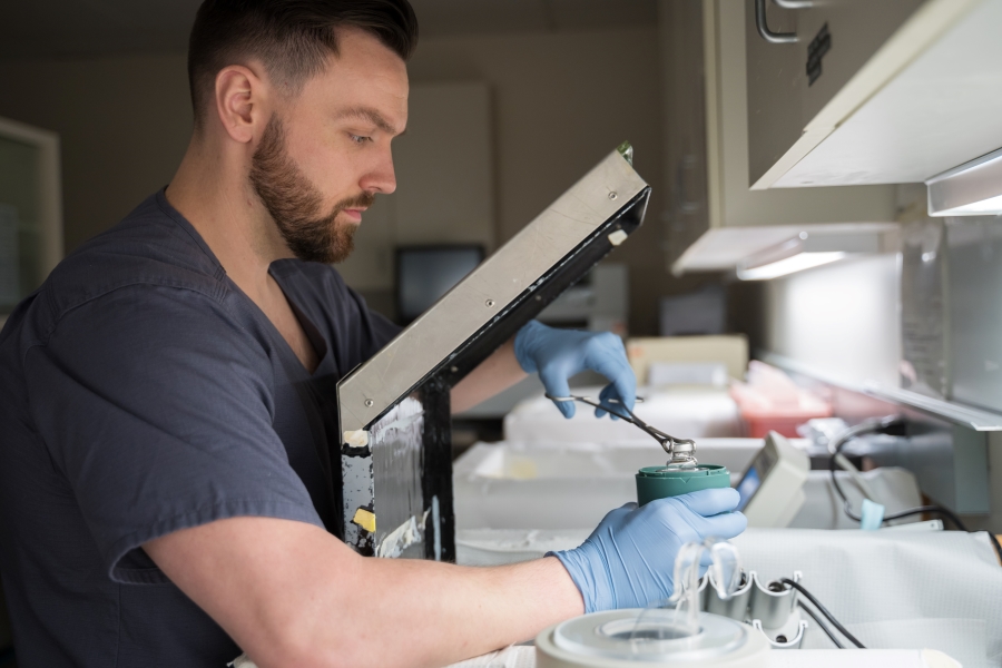 Nuclear Medicine and Molecular Imaging Tech in the hot lab