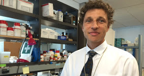 Dr. Curlin in his lab.
