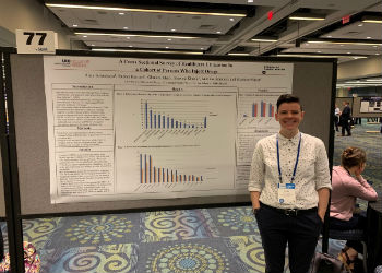 Dr. Anya Solotskaya presenting at the National SGIM Awards in Washingtion, DC