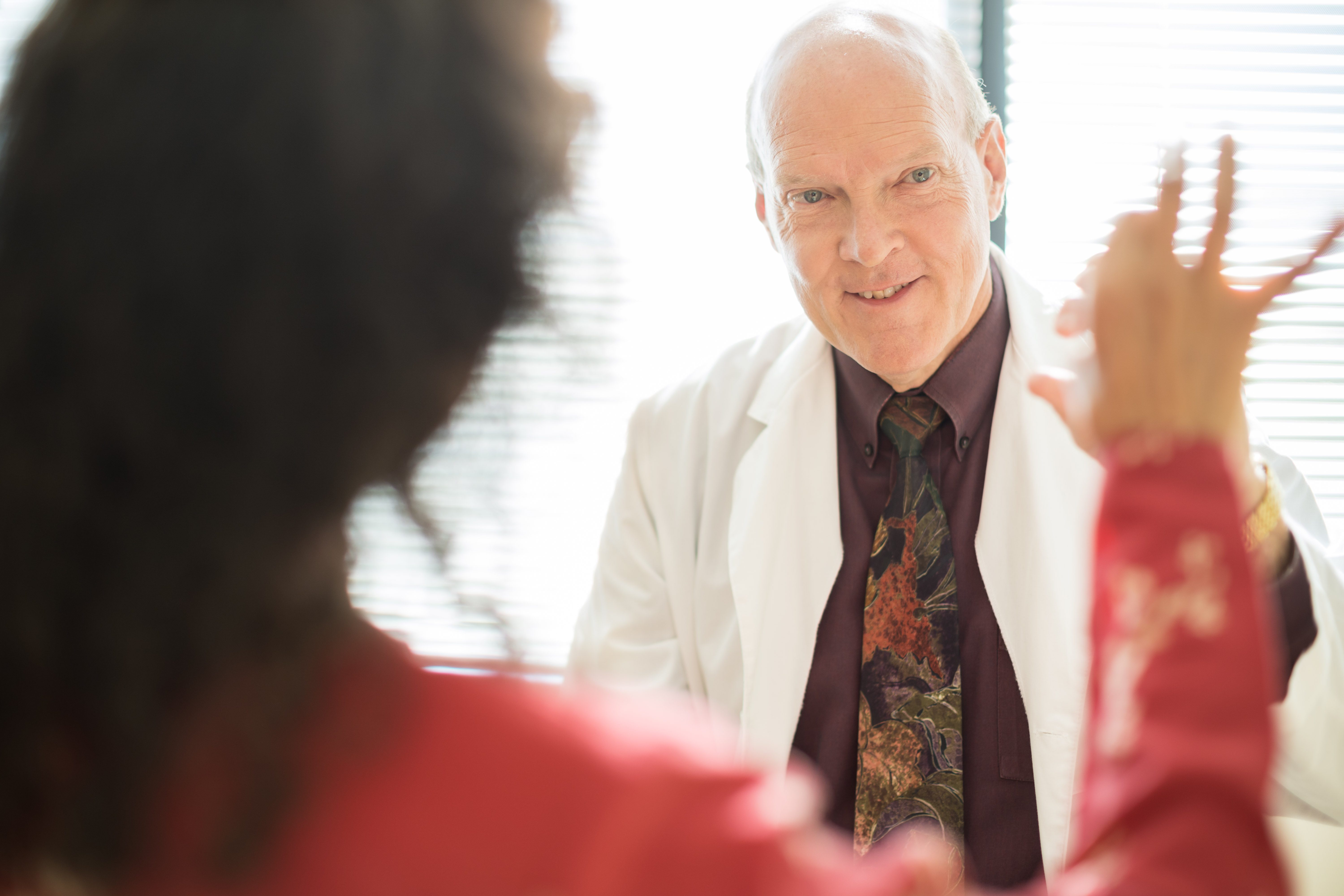 Dr. Joseph Quinn applies research findings to his care of patients