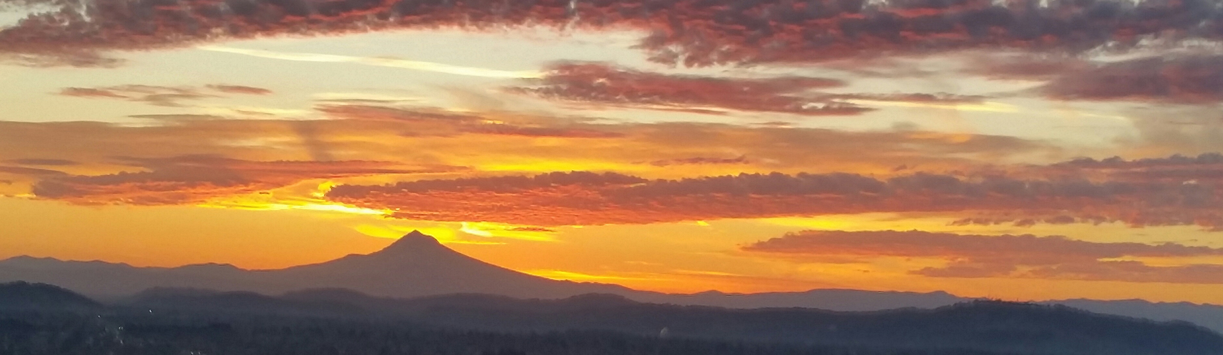 Sunrise mountain