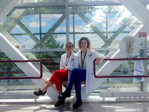 GPHN interns on skybridge