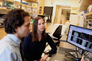 Dr. Grossberg and Mara Rosenburg