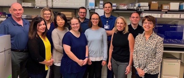 Integrated Genomics Laboratory staff from 2019