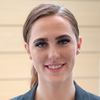 Headshot photo of a smiling Hannah Smith