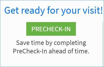 MyChart precheck in | Verificación previa de MyChart