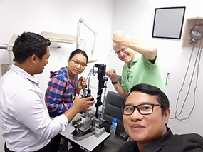 International ophthalmology training program for Instrument Repair Technicians