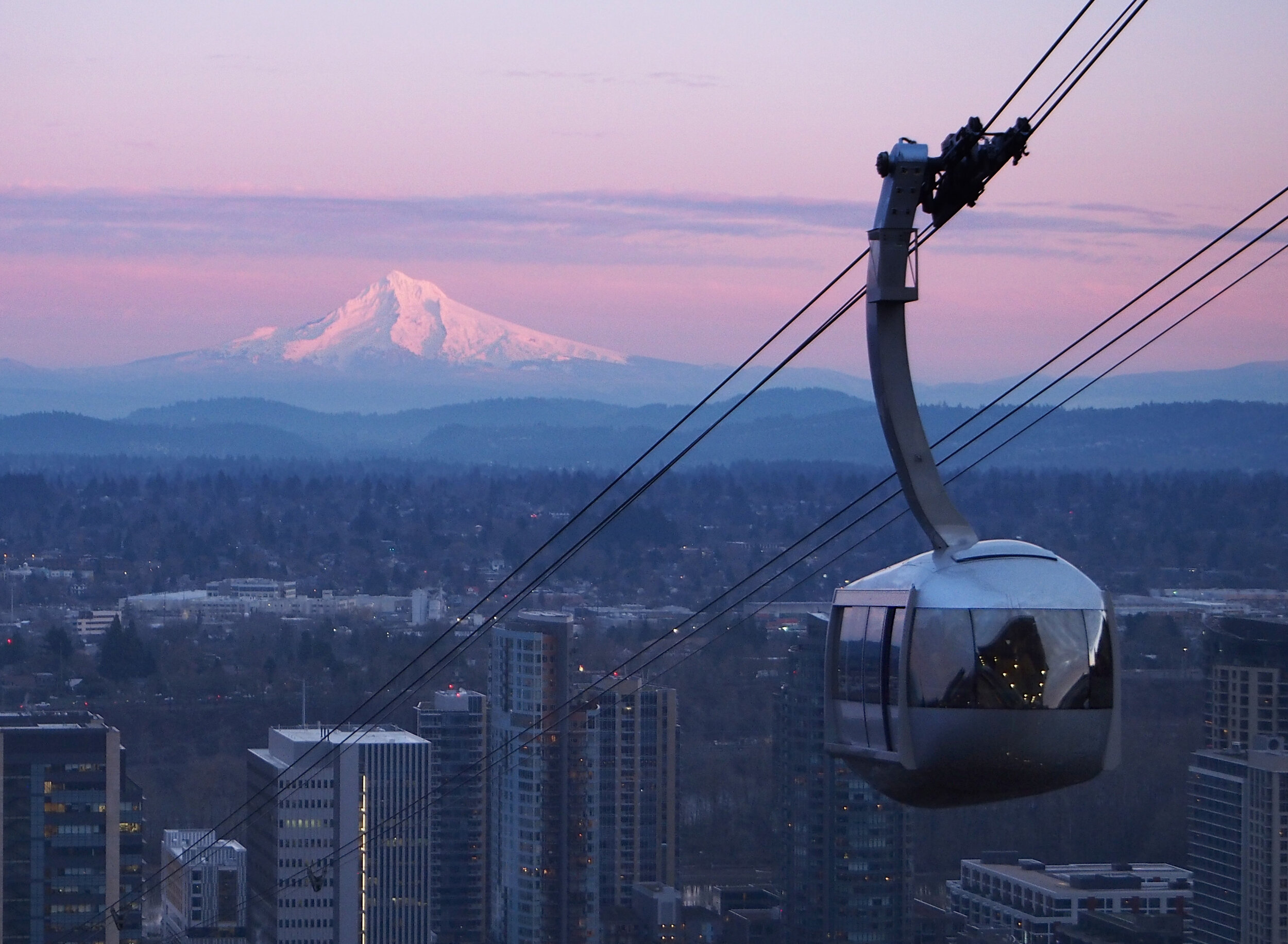 Portland Aerial Tram, Mt Hood