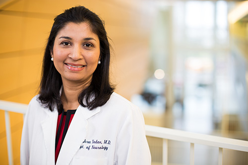 Dr. Yadav, a neurologist who specializes in Multiple Sclerosis Diagnosis and Treatment