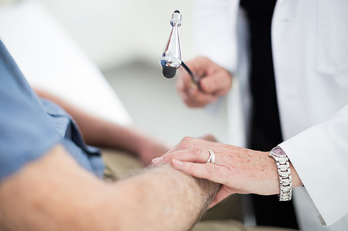 Diagnosing MS includes a complete neurologic exam.