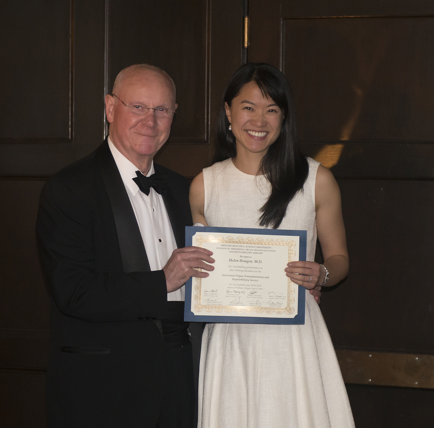 2019 Chief Resident Graduation Banquet