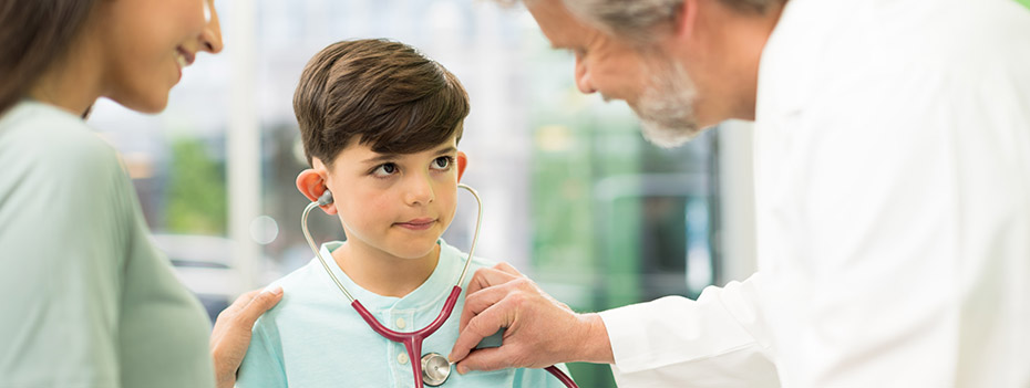Dr. Grant Burch with a patient