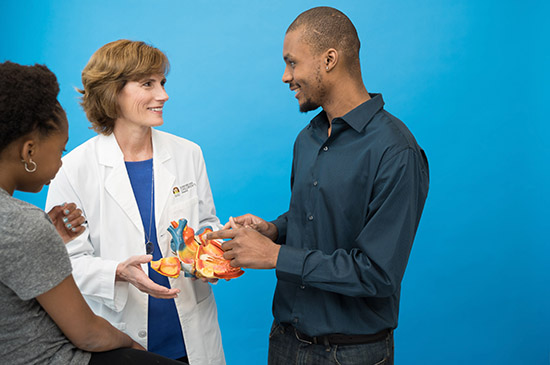 Pediatric cardiologist Laurie Armsby leads Doernbecher’s heart failure and transplant care