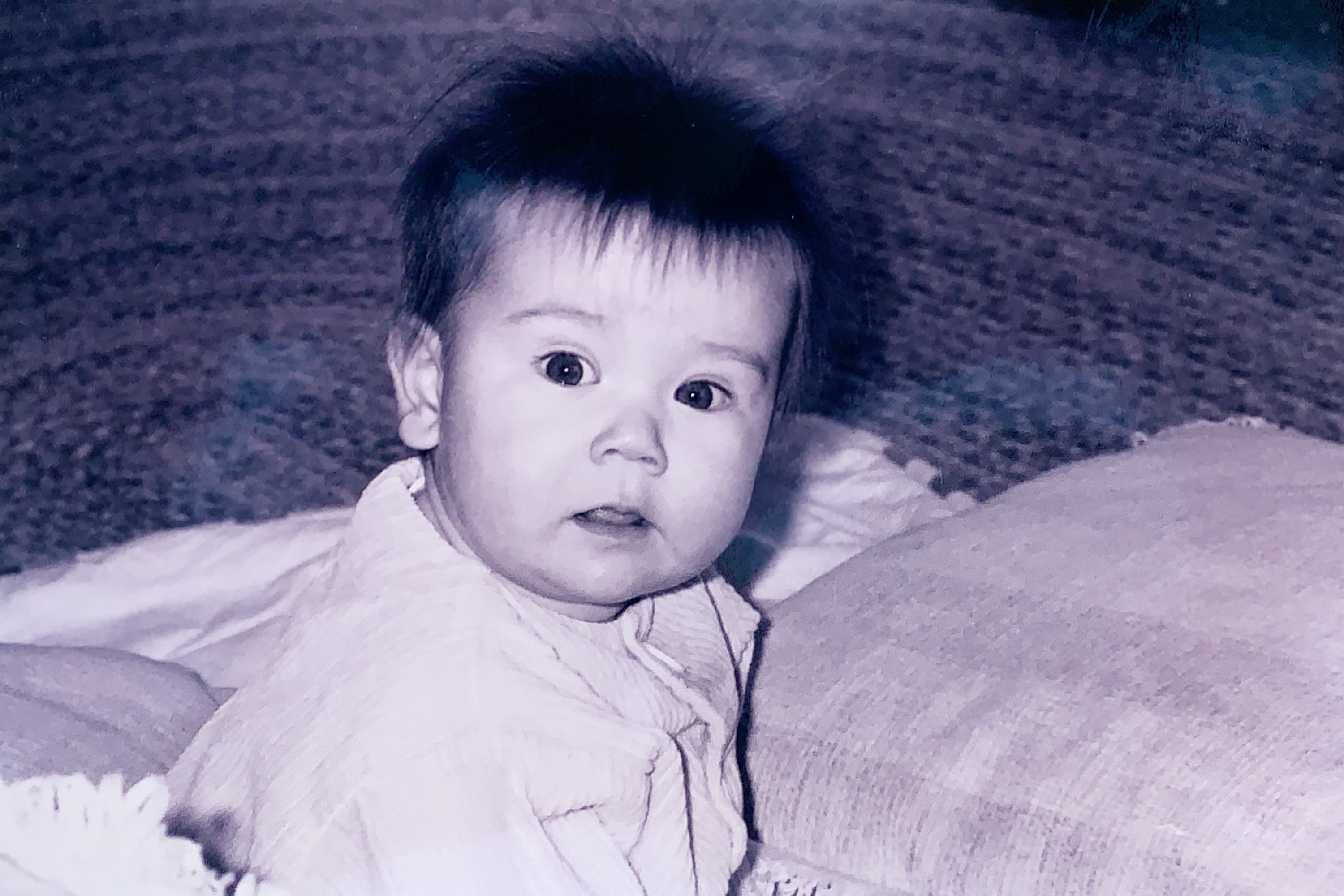 baby photo of gayle