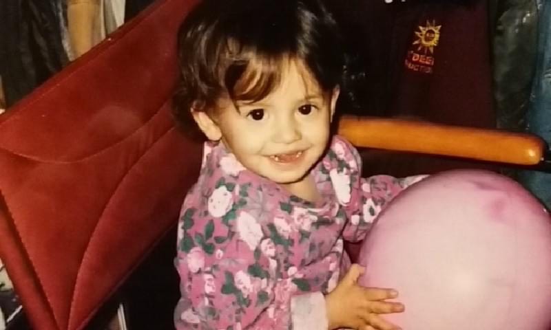 baby photo of mckenzie