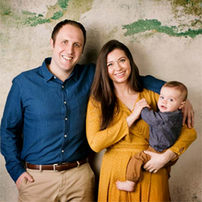 Dr. Lara Atwater and family