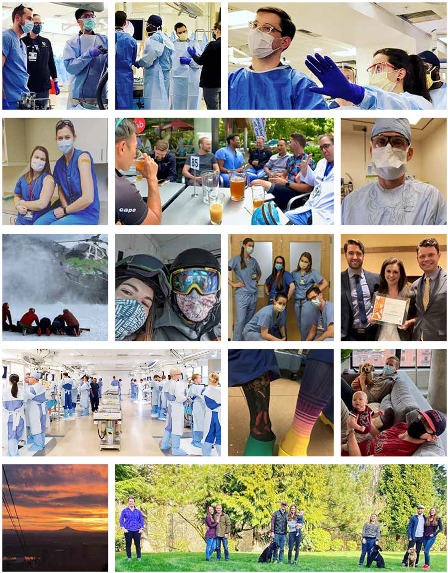 Images from Orthopaedics and Rehabilitation instagram posts