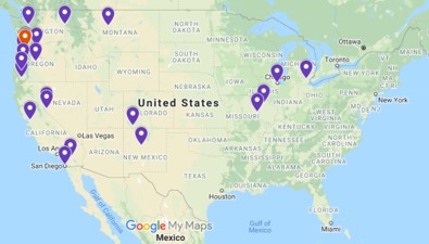 RadOncAlum map