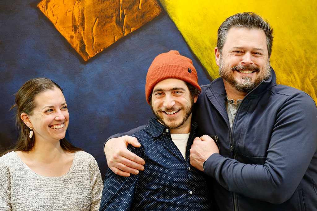 Photo of Arpy Saunders, Kelly Monk and Marc Freeman