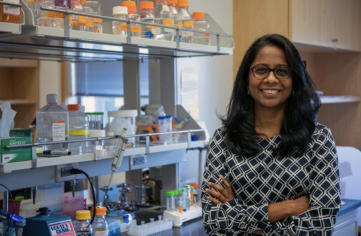 Swetha Murthy in her lab