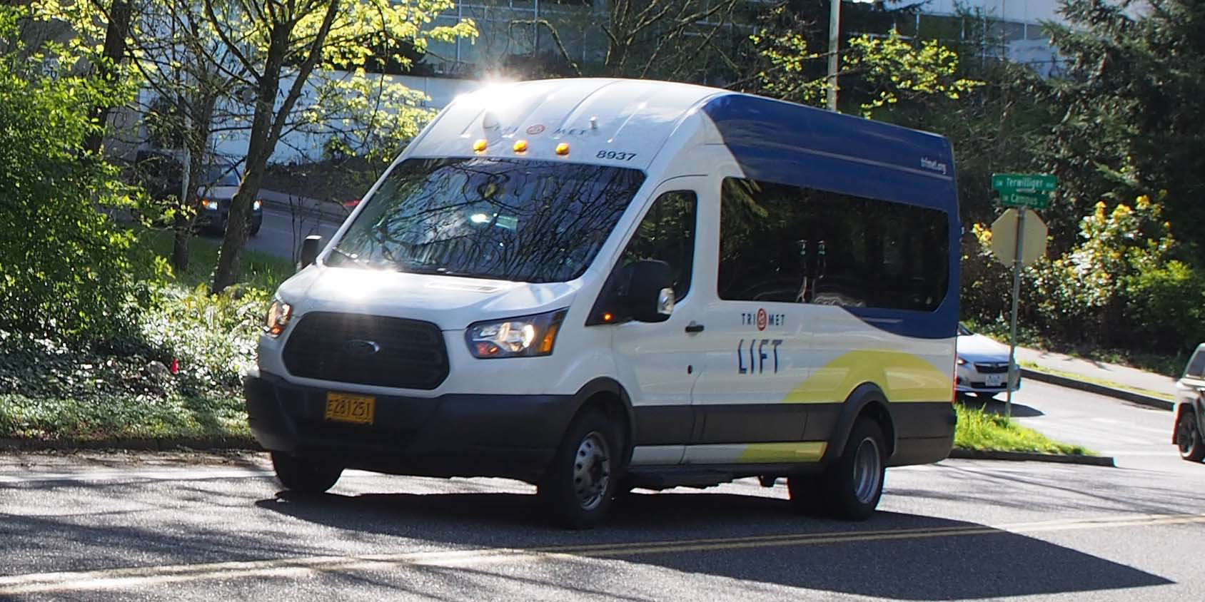 TriMet Lift vehicle