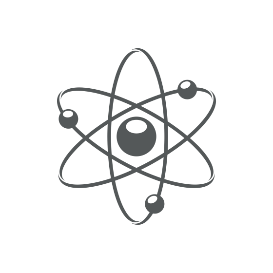 simple drawing of a molecule