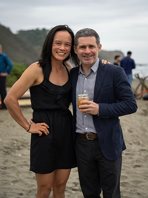 Dr. Shanjean Lee and her partner