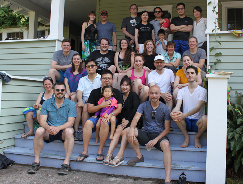 Group photo of the Freeman Lab