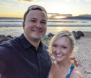 Dr. Otlans and his wife Maria
