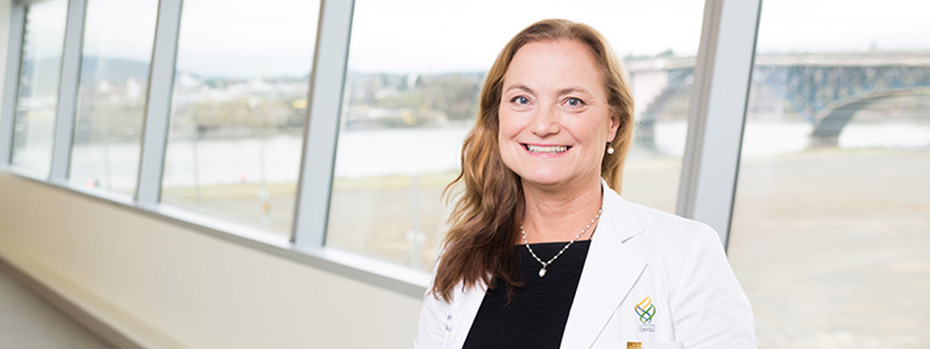Dr. Jacqueline Bernard at the 博彩网站 Multiple Sclerosis Center