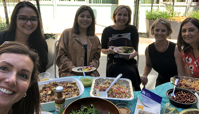 Lab lunch August 2022