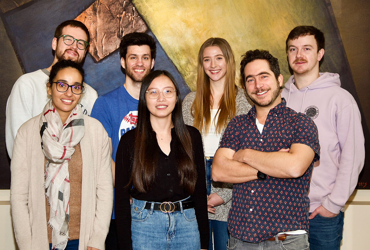 Saunders Lab team photo