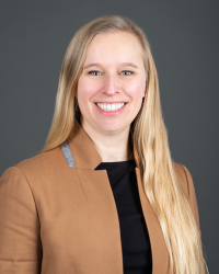 Professional portrait of Dr. Melinda David, OCTRI Community Research Hub Co-Director.