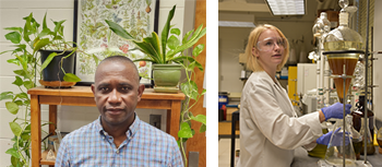 Dr. Liva Harinantenaina Rakotondraibe and Sara Neiheisel, graduate student