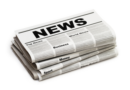 blank newspaper image