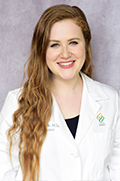 A portrait of Victoria Orfaly, M.D.