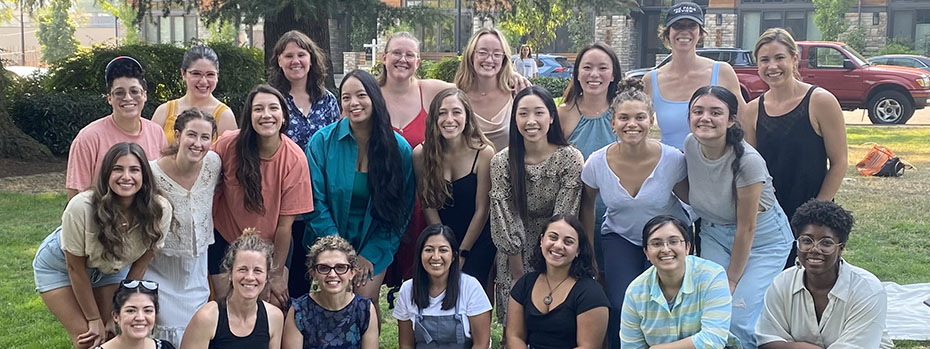 WLDP 2023-2024 Cohort gather at their opening session