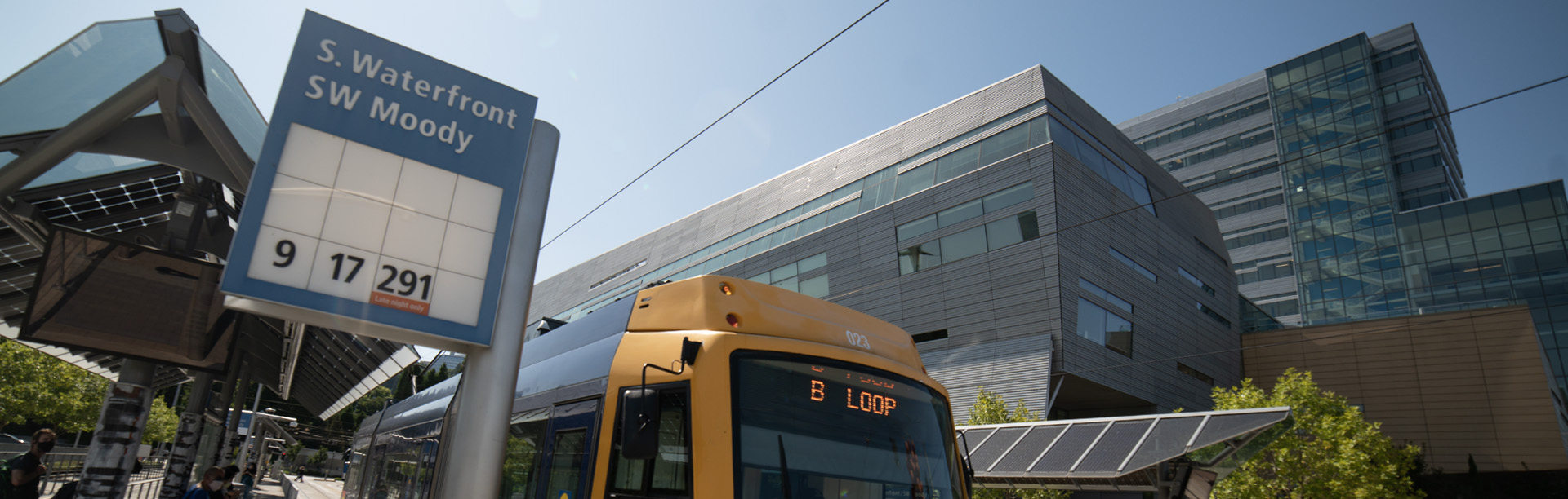 Streetcar at Robertson Life Sciences Building